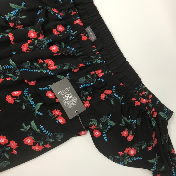 $119 Vince Camuto Floral Off Shoulder Dress - Picture 3 of 3